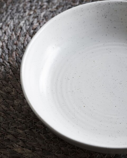 Hlboký tanier Pion Grey/White 19 cm