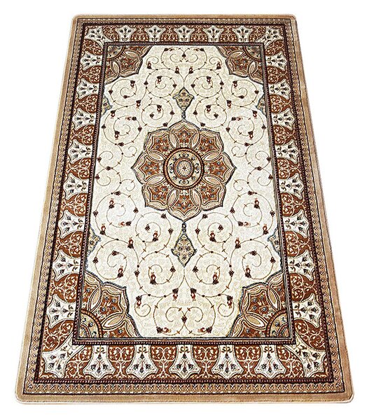 Berfin Dywany , Kusový koberec Adora 5792 K (Cream), 140x190, hnedá, chodba / predsieň