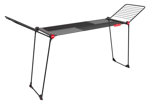 Čierny sušiak na bielizeň Infinity Flex 30m – Vileda