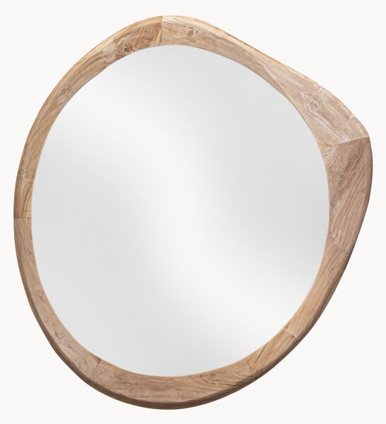 Nástenné zrkadlo's rámom z tíkového dreva Humble