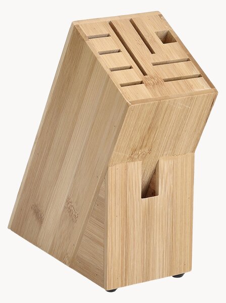 Lakovaný bambusový stojan na nože Pure