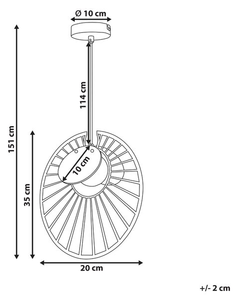 Závesná lampa zlatá svetlé drevo kov železo MDF závesné svetlo sklenené tienidlo okrúhly tvar moderné osvetlenie