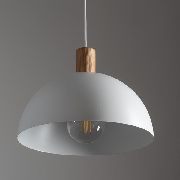 Luster do kuchyne TK 4851 OSLO drevo biely
