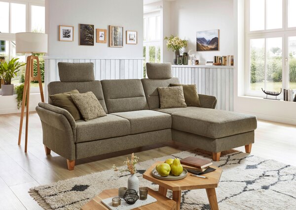 ROHOVÁ SEDAČKA, textil, zelená Sit & More - Sedačky, Online Only