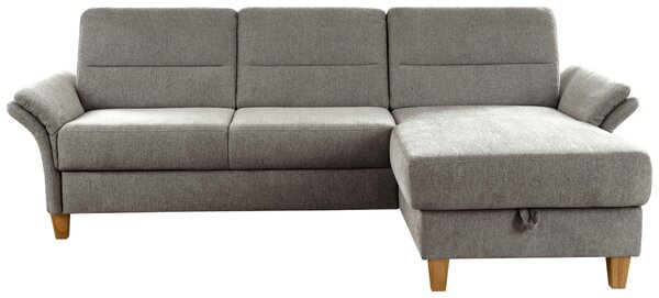 ROHOVÁ SEDAČKA, textil, sivohnedá Sit & More - Sedačky, Online Only