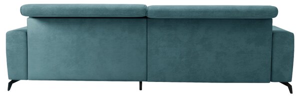 ROHOVÁ SEDAČKA, textil, petrolejová Sit & More - Sedačky, Online Only