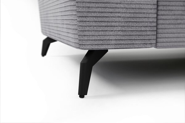 ROHOVÁ SEDAČKA, textil, svetlosivá Sit & More - Sedačky, Online Only