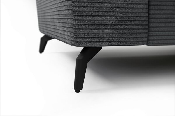 ROHOVÁ SEDAČKA, textil, sivá Sit & More - Sedačky, Online Only