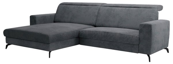 ROHOVÁ SEDAČKA, textil, sivá Sit & More - Sedačky, Online Only