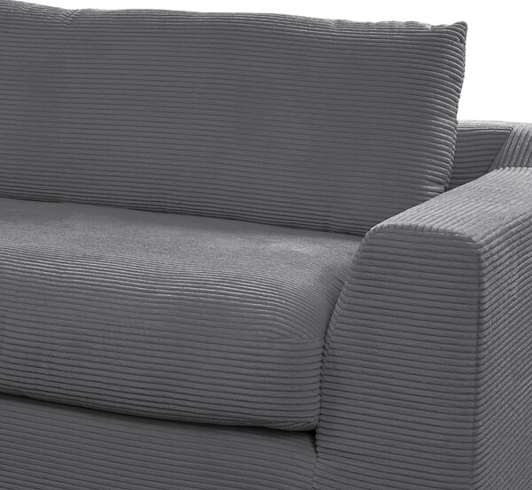 VEĽKÁ POHOVKA, textil, sivá Sit & More - Sedačky, Online Only
