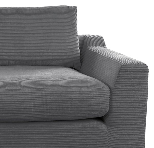VEĽKÁ POHOVKA, textil, sivá Sit & More - Sedačky, Online Only
