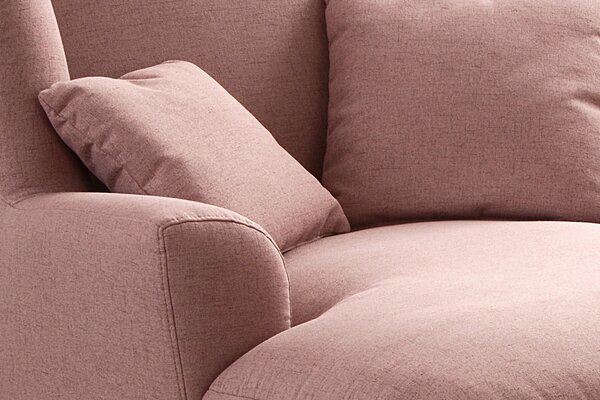 XXL KRESLO, textil, staroružová Sit & More - Online Only obývacie izby, Online Only