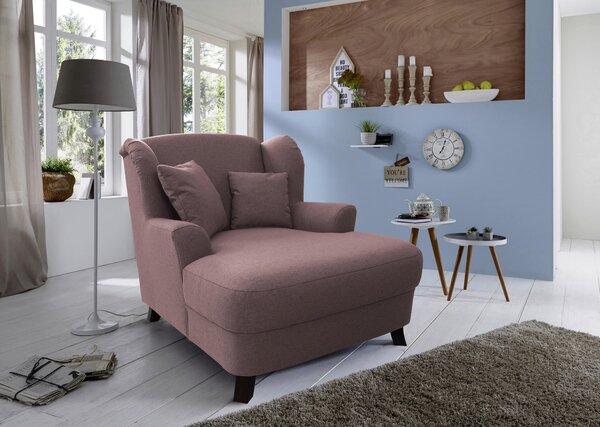 XXL KRESLO, textil, staroružová Sit & More - Online Only obývacie izby, Online Only
