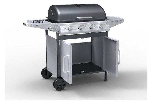 Pojazdný plynový záhradný gril Cattara Master Chef Flame Tamer