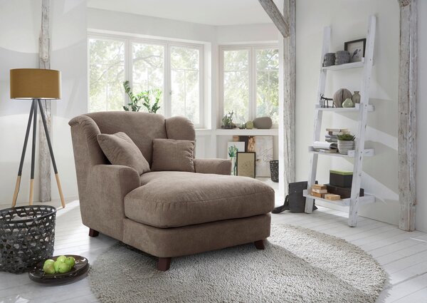 XXL KRESLO, textil, kompozitné drevo, taupe Sit & More - Online Only obývacie izby, Online Only