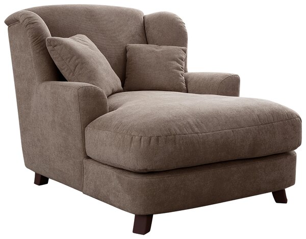 XXL KRESLO, textil, kompozitné drevo, taupe Sit & More - Online Only obývacie izby, Online Only