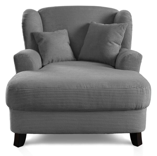 XXL KRESLO, textil, sivá Sit & More - Online Only obývacie izby, Online Only