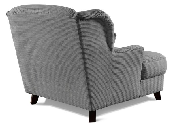 XXL KRESLO, textil, sivá Sit & More - Online Only obývacie izby, Online Only