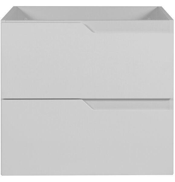 MODERN biely W60 závesná skrinka pod umývadlo 60 cm