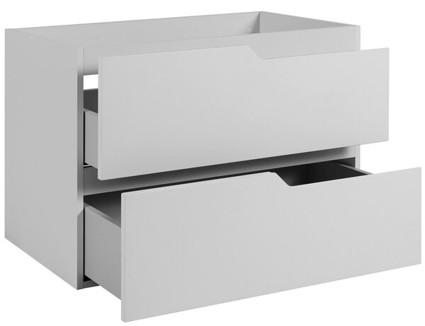 MODERN biely W160DW závesná skrinka pod umývadlo 160 cm