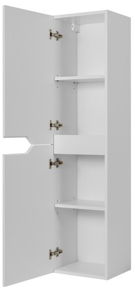 MODERN biely W35 vysoká skrinka do kúpeľne