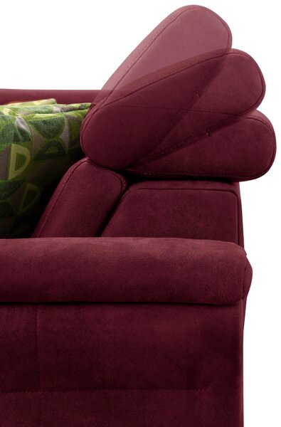 ROHOVÁ SEDAČKA, textil, bordová Sit & More - Sedačky, Online Only