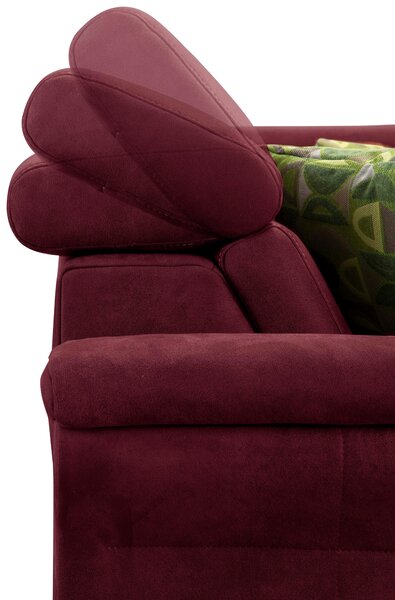 ROHOVÁ SEDAČKA, textil, bordová Sit & More - Sedačky, Online Only