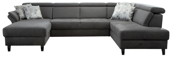 SEDACIA SÚPRAVA, textil, antracitová Sit & More - Sedačky, Online Only