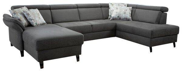 SEDACIA SÚPRAVA, textil, antracitová Sit & More - Sedačky, Online Only