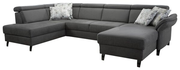 SEDACIA SÚPRAVA, textil, antracitová Sit & More - Sedačky, Online Only