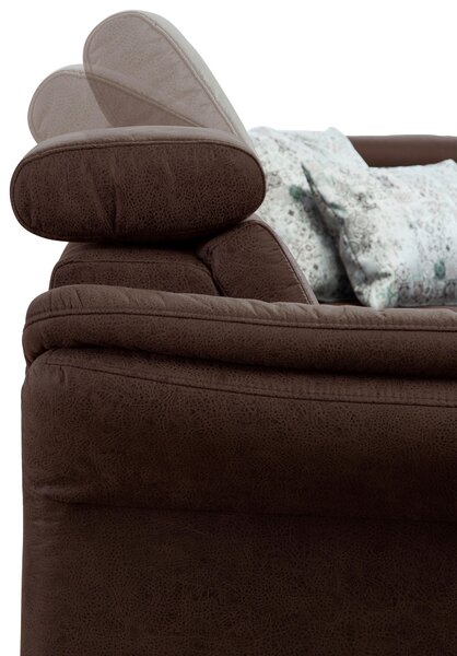 SEDACIA SÚPRAVA, textil, koňaková Sit & More - Sedačky, Online Only