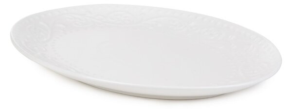 Servírovací tanier SYLIA s ornamentom 874715 35x25 cm