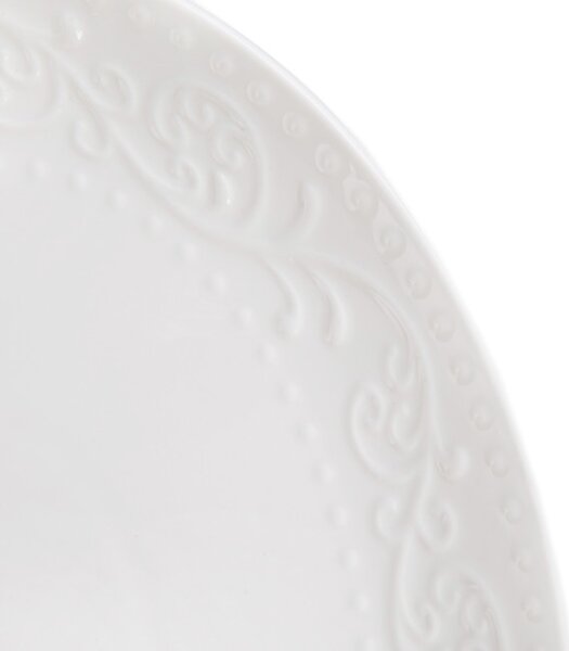 Servírovací tanier SYLIA s ornamentom 874715 35x25 cm
