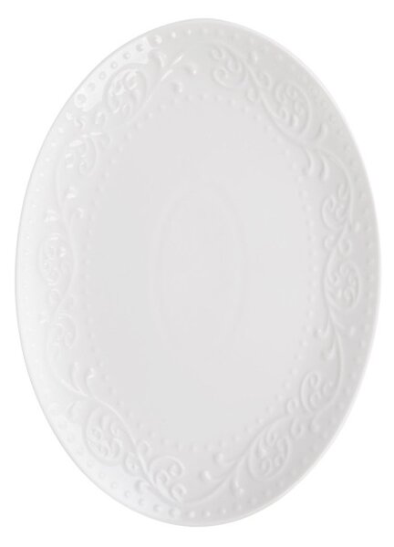 Servírovací tanier SYLIA s ornamentom 874715 35x25 cm
