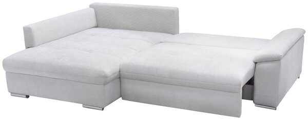 ROHOVÁ SEDAČKA, textil, biela Livetastic - Sedačky, Online Only