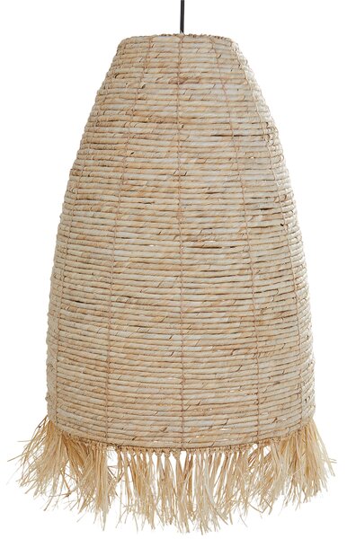 Závesná lampa prírodné tienidlo z morskej trávy a šúpolia boho stropné svietidlo obývačka spálňa predsieň