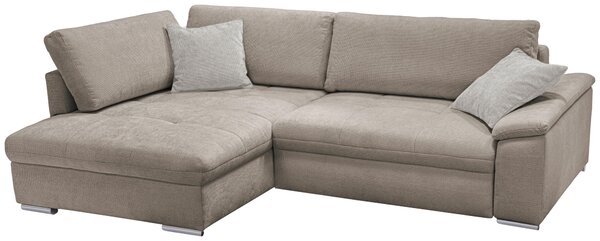 ROHOVÁ SEDAČKA, textil, svetlohnedá Livetastic - Sedačky, Online Only