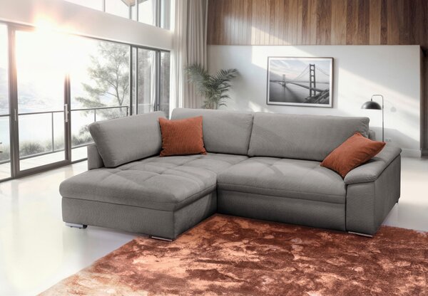 ROHOVÁ SEDAČKA, textil, taupe Livetastic - Sedačky, Online Only