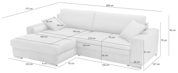 ROHOVÁ SEDAČKA, textil, olivovozelená Livetastic - Sedačky, Online Only