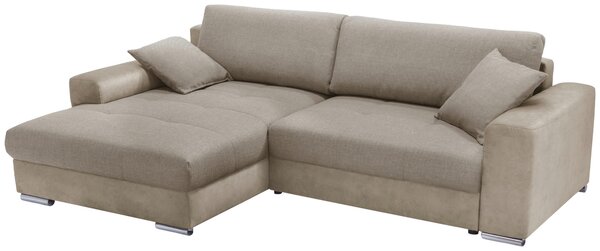 ROHOVÁ SEDAČKA, textil, cappuccino Livetastic - Sedačky, Online Only