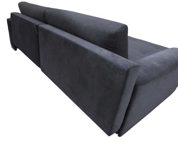 ROHOVÁ SEDAČKA, textil, antracitová Livetastic - Sedačky, Online Only