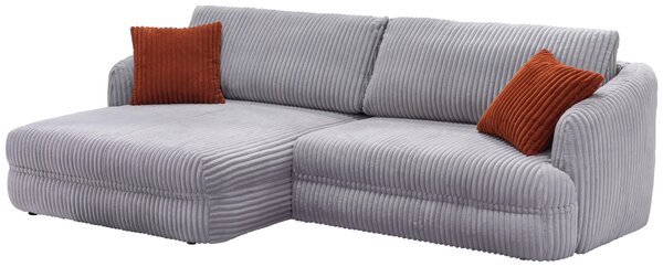 ROHOVÁ SEDAČKA, textil, sivá Livetastic - Sedačky, Online Only