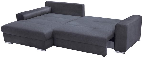 ROHOVÁ SEDAČKA, textil, antracitová Livetastic - Sedačky, Online Only