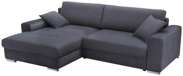 ROHOVÁ SEDAČKA, textil, antracitová Livetastic - Sedačky, Online Only