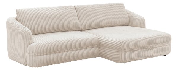 ROHOVÁ SEDAČKA, textil, krémová Livetastic - Sedačky, Online Only