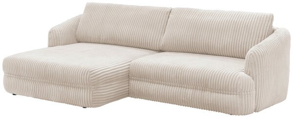 ROHOVÁ SEDAČKA, textil, krémová Livetastic - Sedačky, Online Only