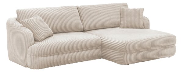 ROHOVÁ SEDAČKA, textil, krémová Livetastic - Sedačky, Online Only