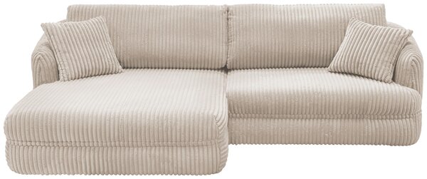 ROHOVÁ SEDAČKA, textil, krémová Livetastic - Sedačky, Online Only