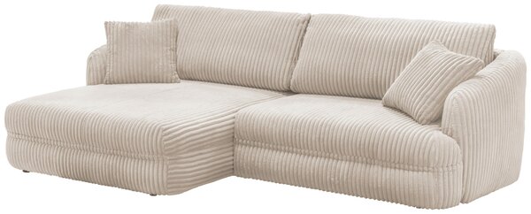 ROHOVÁ SEDAČKA, textil, krémová Livetastic - Sedačky, Online Only