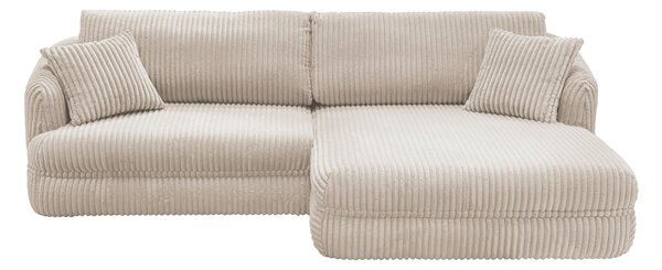 ROHOVÁ SEDAČKA, textil, krémová Livetastic - Sedačky, Online Only
